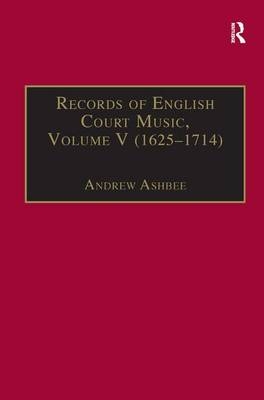 Records of English Court Music