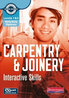 Level 1/2 NVQ/SVQ Diploma Carpentry and Joinery Interactive Skills CD-ROM - Kevin Jarvis