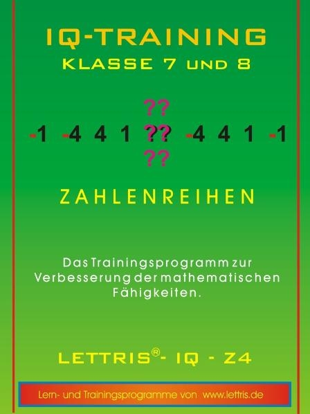 IQ-Training Mathematik Klassen 7-8 - 