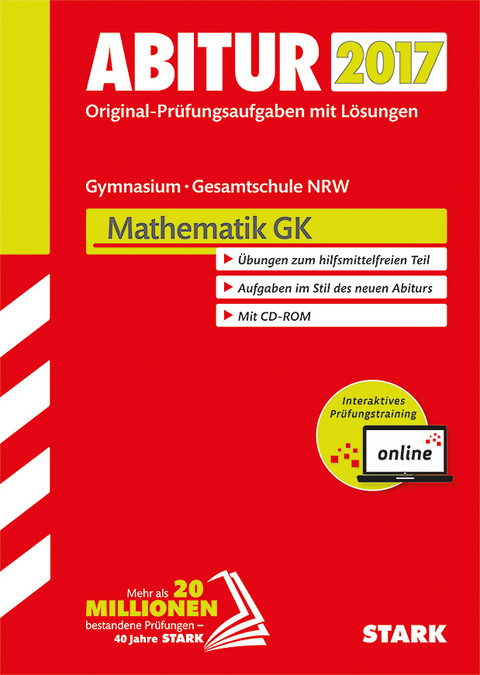 Abiturpr&uuml;fung Nordrhein-Westfalen - Mathematik GK inkl. Online-Pr&uuml;fungstraining