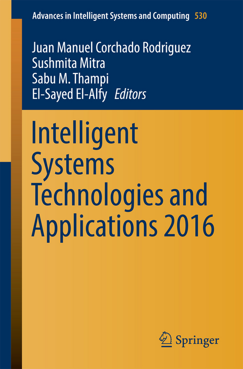 Intelligent Systems Technologies and Applications 2016 - 