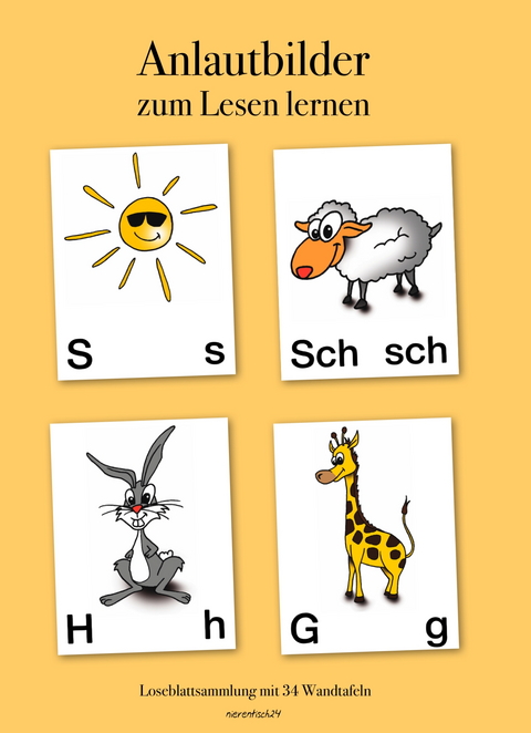 Anlautbilder zum Lesenlernen - 