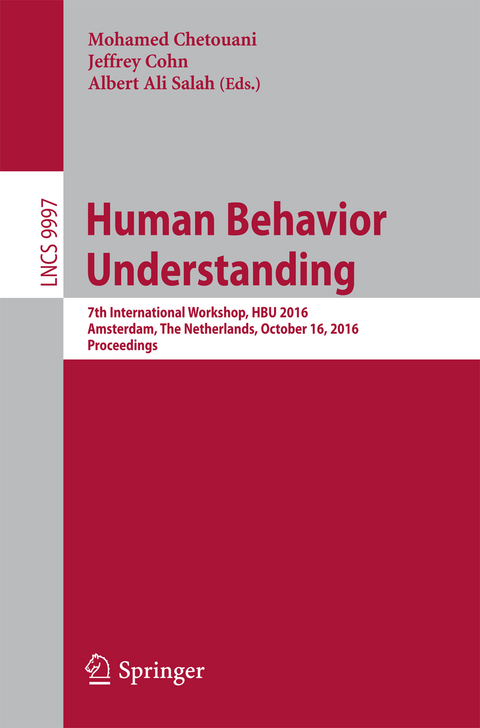 Human Behavior Understanding - 