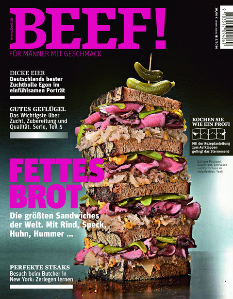 BEEF! - F&uuml;r M&auml;nner mit Geschmack