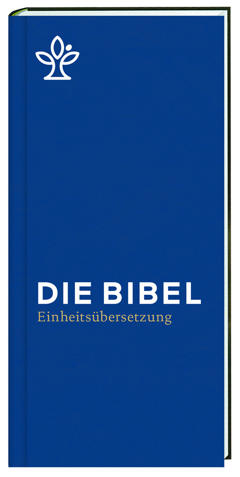 Die Bibel. Taschenausgabe blau mit Rei&szlig;verschluss. - 