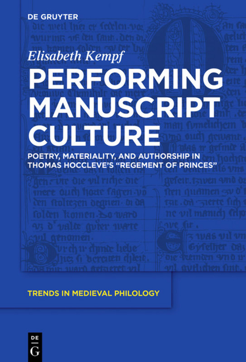 Performing Manuscript Culture - Elisabeth Kempf