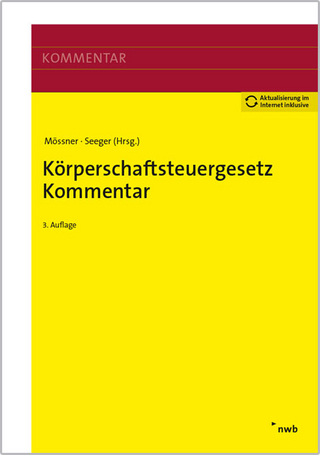 Körperschaftsteuergesetz Kommentar