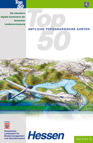 Rasterdaten der amtlichen Topographischen Karten von Hessen auf CD-ROM.... / DVD Top50 Hessen