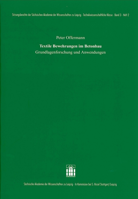 Textile Bewehrungen im Betonbau - Peter Offermann
