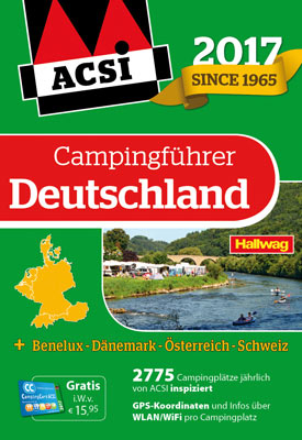 ACSI Campingf&uuml;hrer Deutschland 2017 - 