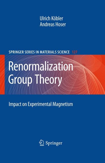 Renormalization Group Theory - Ulrich K&ouml;bler, Andreas Hoser