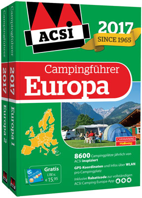 ACSI Internationaler Campingführer Europa 2017
