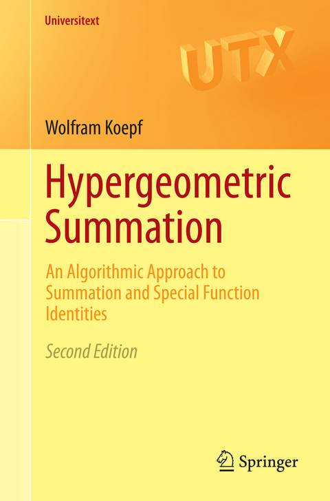 Hypergeometric Summation - Wolfram Koepf