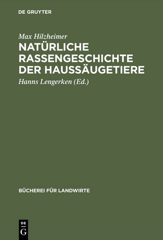 Natürliche Rassengeschichte der Haussäugetiere