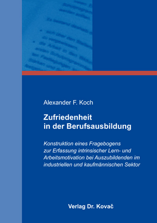 Zufriedenheit in der Berufsausbildung