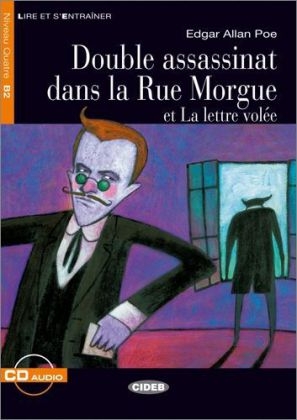 Double assassinat dans la Rue Morgue et La lettre volée - Buch mit Audio-CD