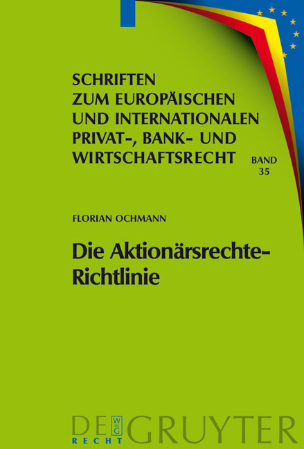 Die Aktion&auml;rsrechte-Richtlinie - Florian Ochmann