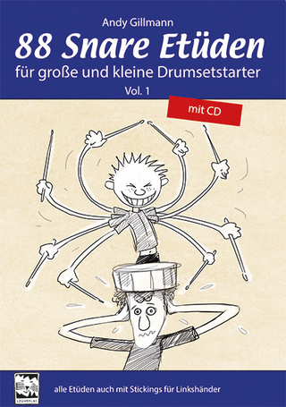 88 Snare Etüden für große und kleine Drumsetstarter