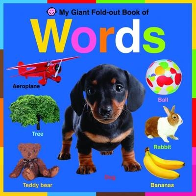 My Giant Fold Out Book of Words - Roger Priddy