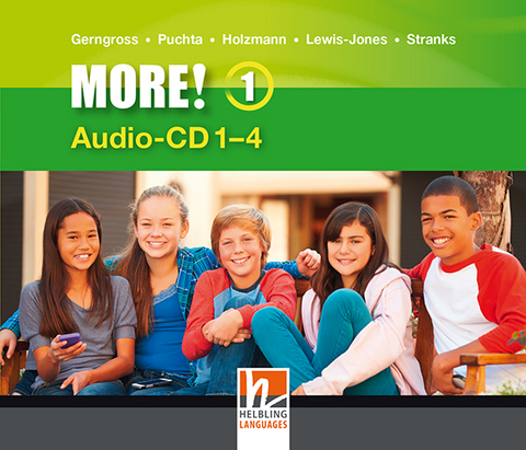 MORE! 1 Audio CD 1-4 NEU - G&uuml;nter Gerngross, Herbert Puchta, Christian Holzmann, Peter Lewis-Jones, Jeff Stranks