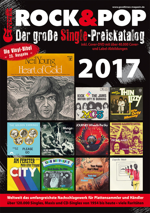 Der gro&szlig;e Rock & Pop Single Preiskatalog 2017 - Martin Reichold
