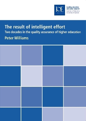 The result of intelligent effort - Peter Williams