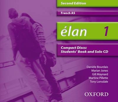 &Eacute;lan 1: AS Audio CD - Dani&egrave;le Bourdais, Marian Jones, Gill Maynard, Caroline Terr&eacute;e