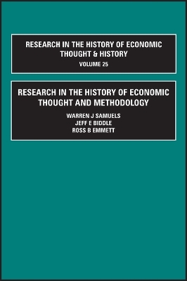 Research in the History of Economic Thought and Methodology (Part A, B & C) - 