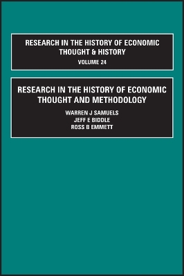 Research in the History of Economic Thought and Methodology - 
