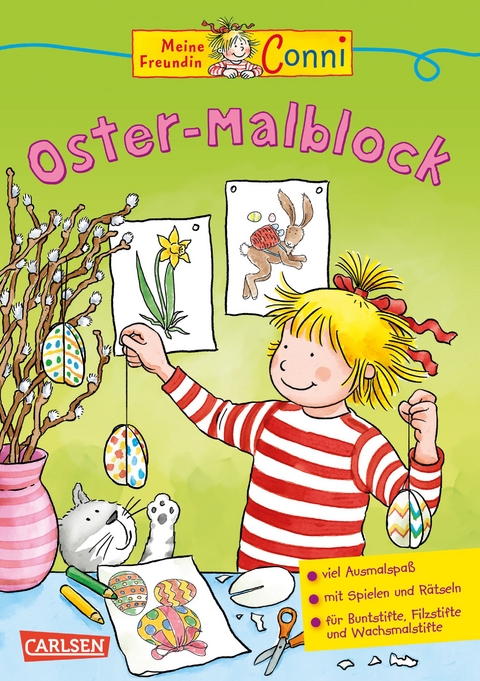 Conni Gelbe Reihe (Besch&auml;ftigungsbuch): Conni - Oster-Malblock - Hanna S&ouml;rensen