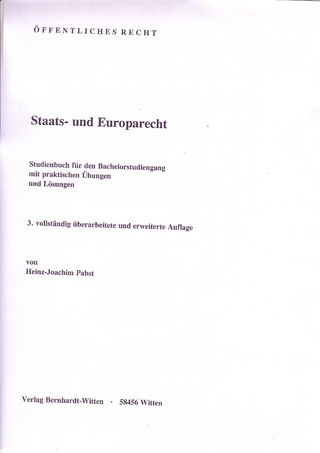 Staats- und Europarecht