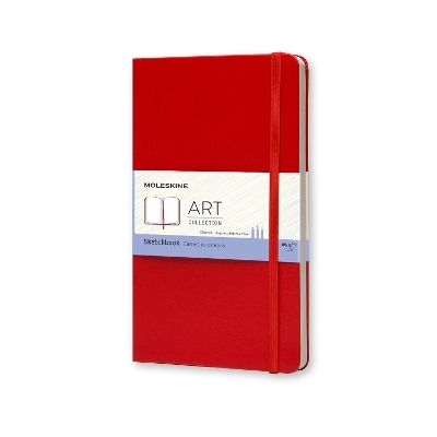 Moleskine Large Sketch Book Red