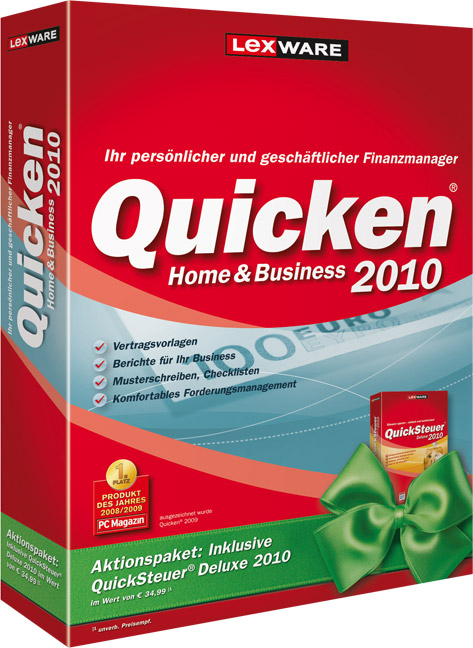 Quicken Home & Business Vorteilsedition 2010