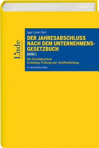 Der Jahresabschluss nach dem Unternehmensgesetzbuch, Band 1