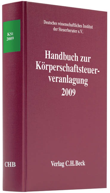 Handbuch zur K&ouml;rperschaftsteuerveranlagung 2009 - 