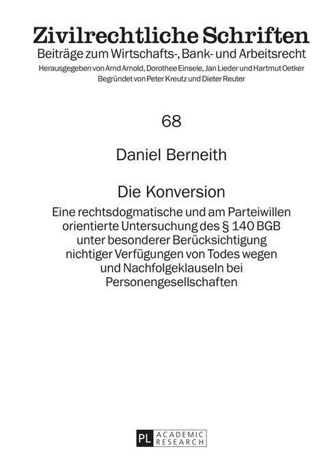 Die Konversion - Daniel Berneith