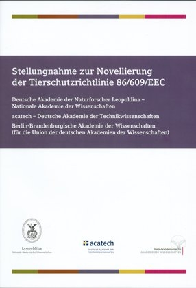 Stellungnahme zur Novellierung der Tierschutzrichtlinie 86/609/EEC
