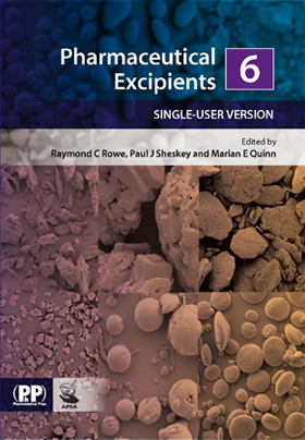 Handbook of Pharmaceutical Excipients