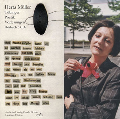 T&uuml;binger Poetik Vorlesungen H&ouml;rbuch mit 3 Audio-CDs - Herta M&uuml;ller