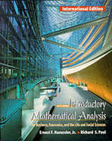 Introductory Mathematical Analysis - Ernest F. Haeussler, Richard S. Paul, Ernest F. Haeussler Jr