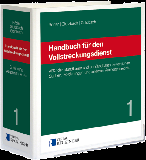 Handbuch f&uuml;r den Vollstreckungsdienst - 