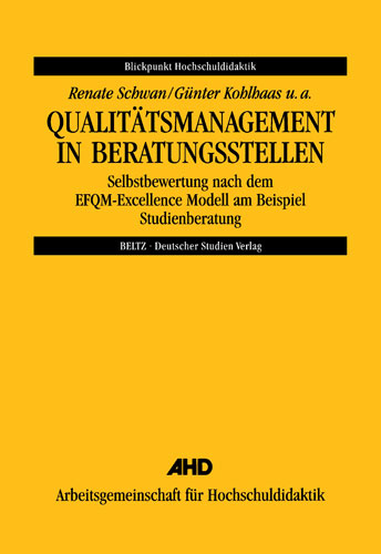 Qualit&auml;tsmanagement in Beratungsstellen - Renate Schwan, G&uuml;nter Kohlhaas