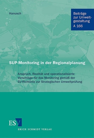 SUP-Monitoring in der Regionalplanung