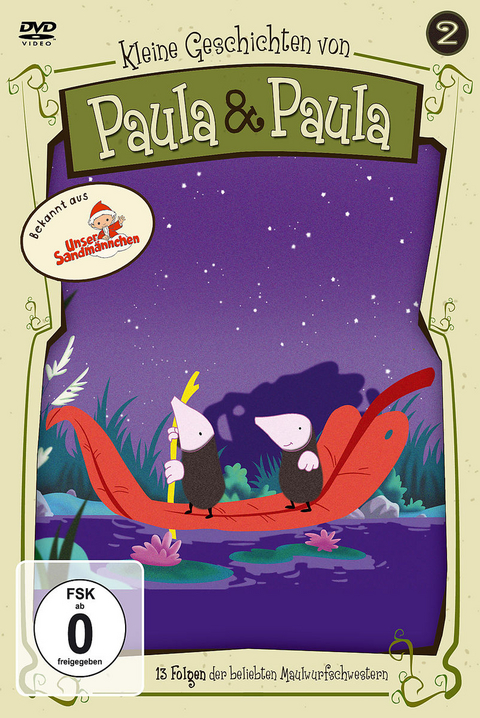 Kleine Geschichten von Paula & Paula, 1 DVD. Nr.2