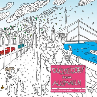 Düsseldorf zum Ausmalen