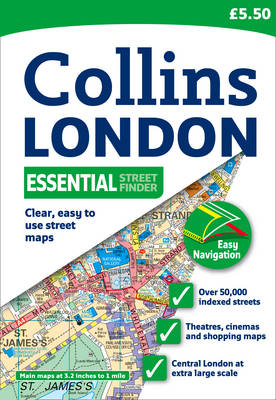 London Essential Streetfinder Atlas
