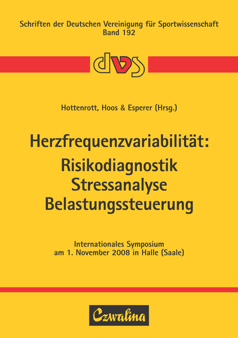 Herzfrequenzvariabilit&auml;t: Risikodiagnostik, Stressanalyse, Belastungssteuerung - 