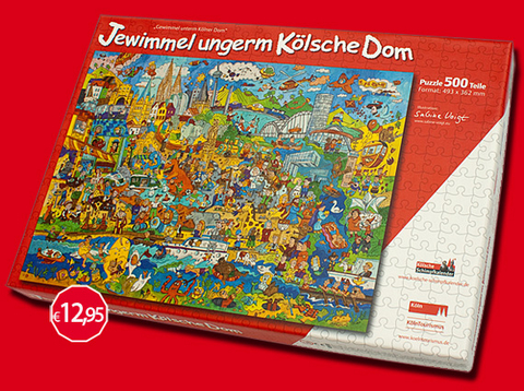 Wimmel-Puzzle - Jewimmel ungerm K&ouml;lsche Dom - Hans Malzkorn