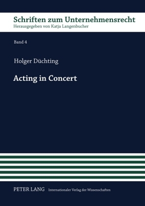 Acting in Concert - Holger D&uuml;chting