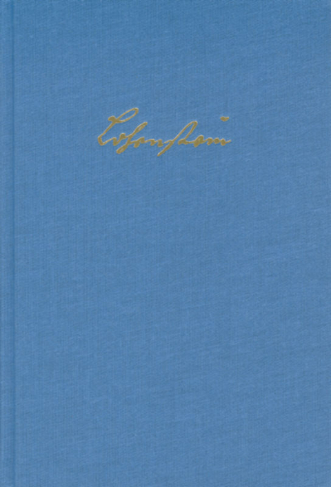 Kleinere Prosa - Daniel Casper Von Lohenstein